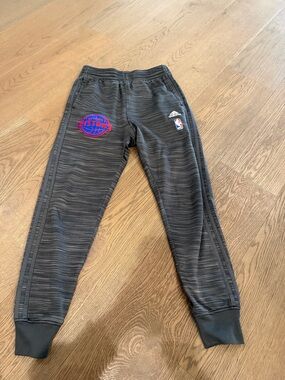 Adidas Detroit Pistons Gray NBA Jogger Pants